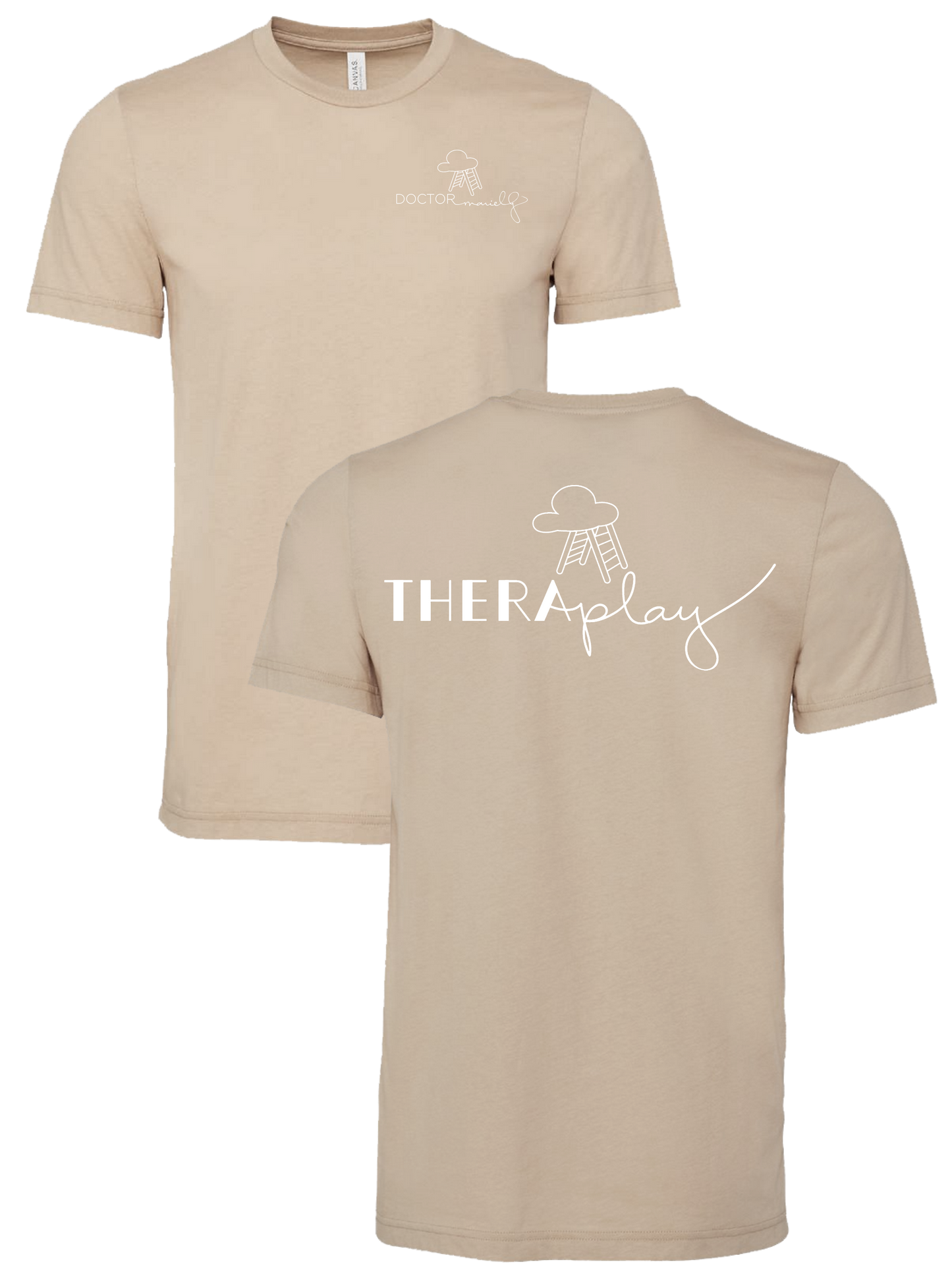 Theraplay LA Shirt - White Ink