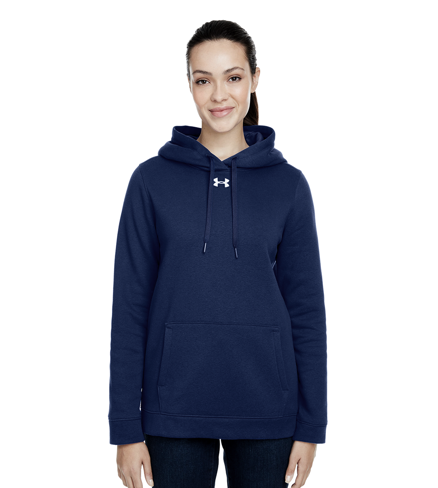 Under Armour Ladies Hustle Pullover Hooded Sweatshirt
