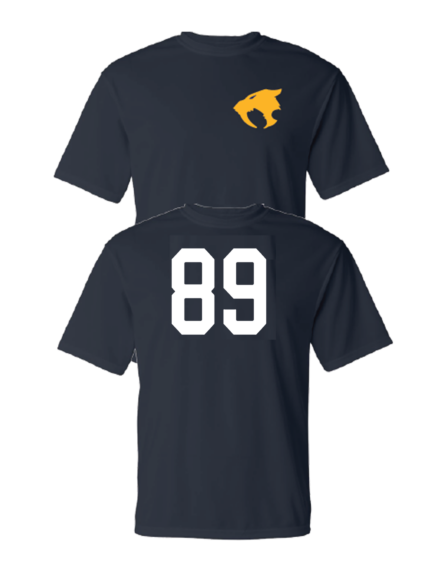 Sabertooth - Practice Jersey (Dri-Fit) Tee - With Back #