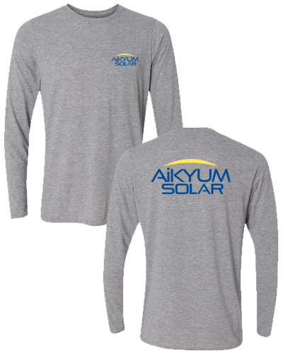 Aikyum Solar - Longsleeve DriFit (Sports Grey)
