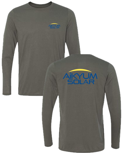 Aikyum Solar - Longsleeve DriFit (Charcoal)