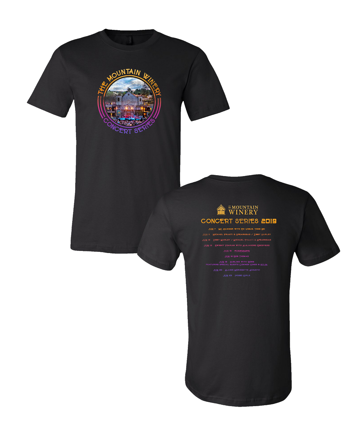 Mountain Winery - Event Tee