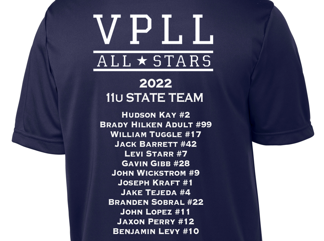 VPLL Allstars 11u 2022 Dri-Fit Tee