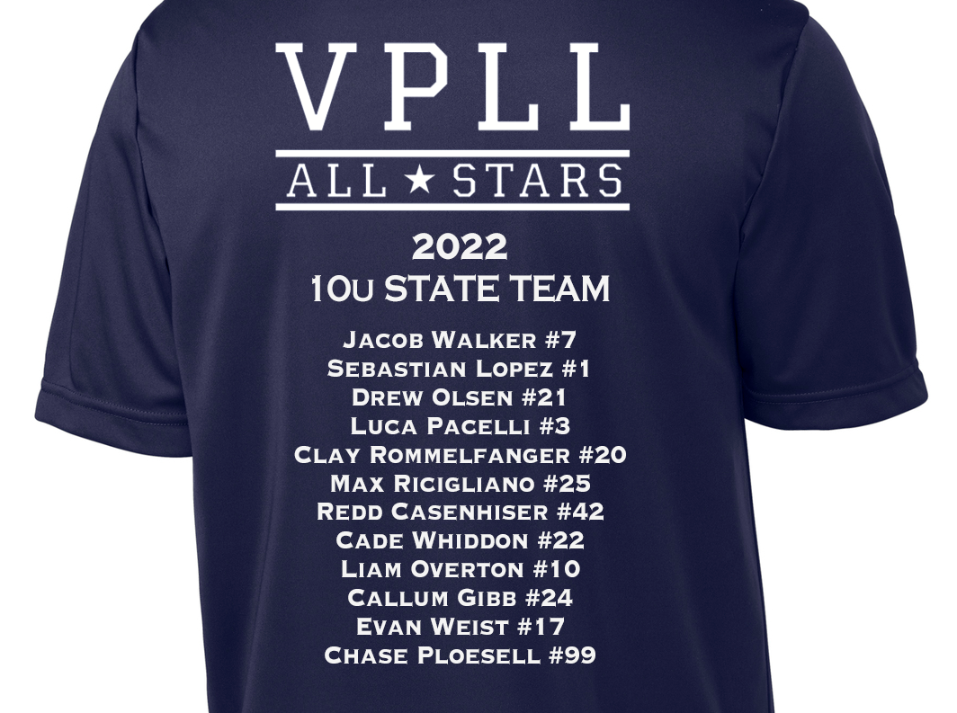 VPLL Allstars 10u 2022 Dri-Fit Tee