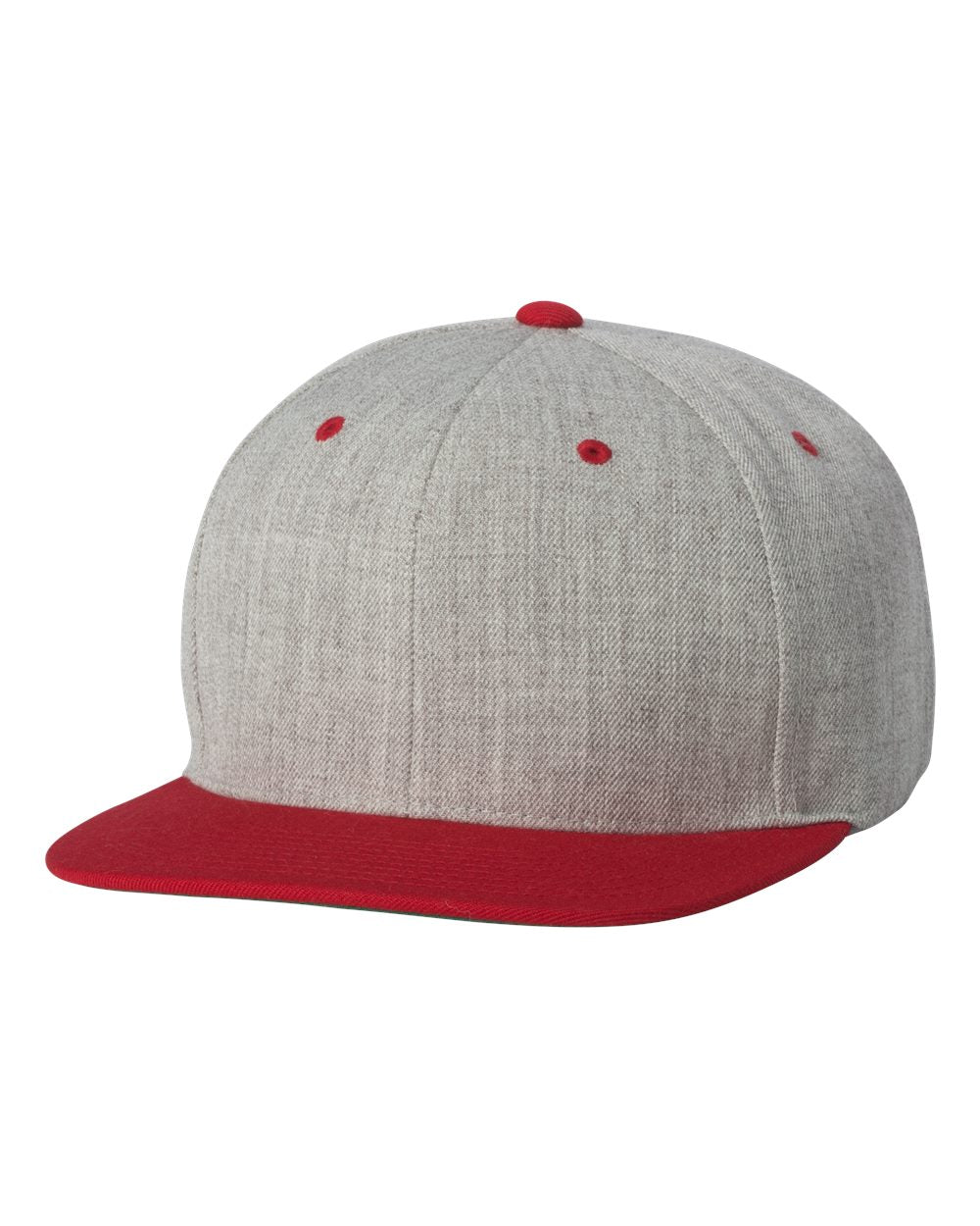 6089M (Heather Grey/ Red)