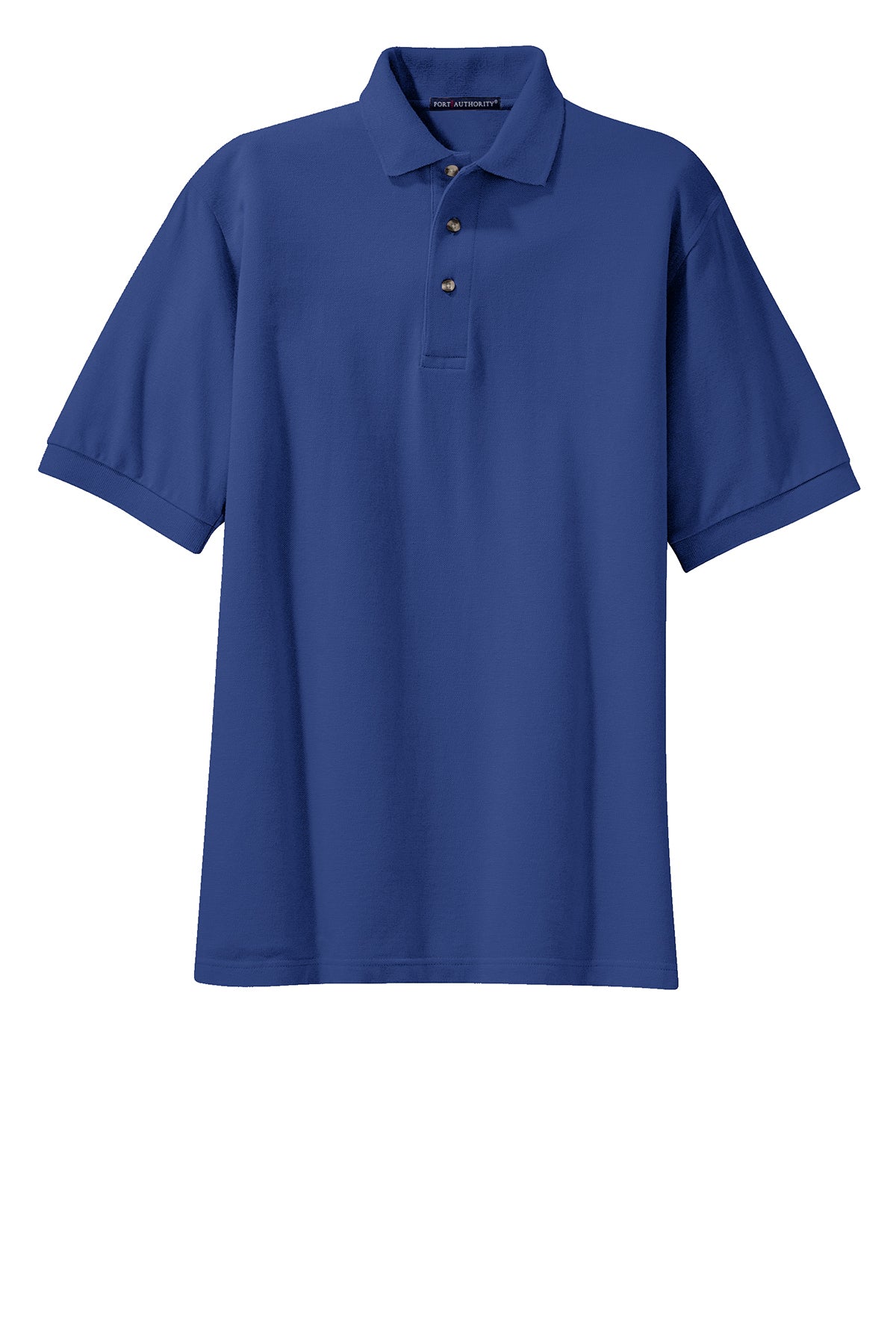 Port Authority® Heavyweight Cotton Pique Polo K420 Royal