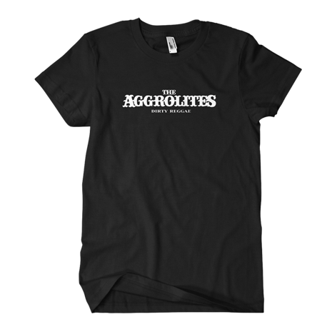 Aggrolites - Black Text Tee