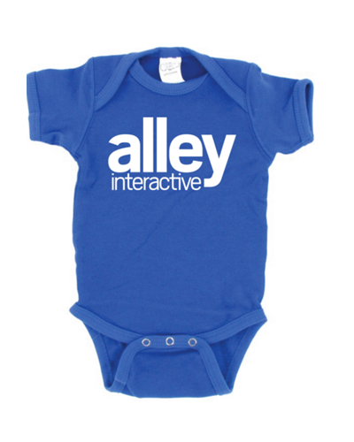 Alley Interactive - Logo Onesie (Royal)