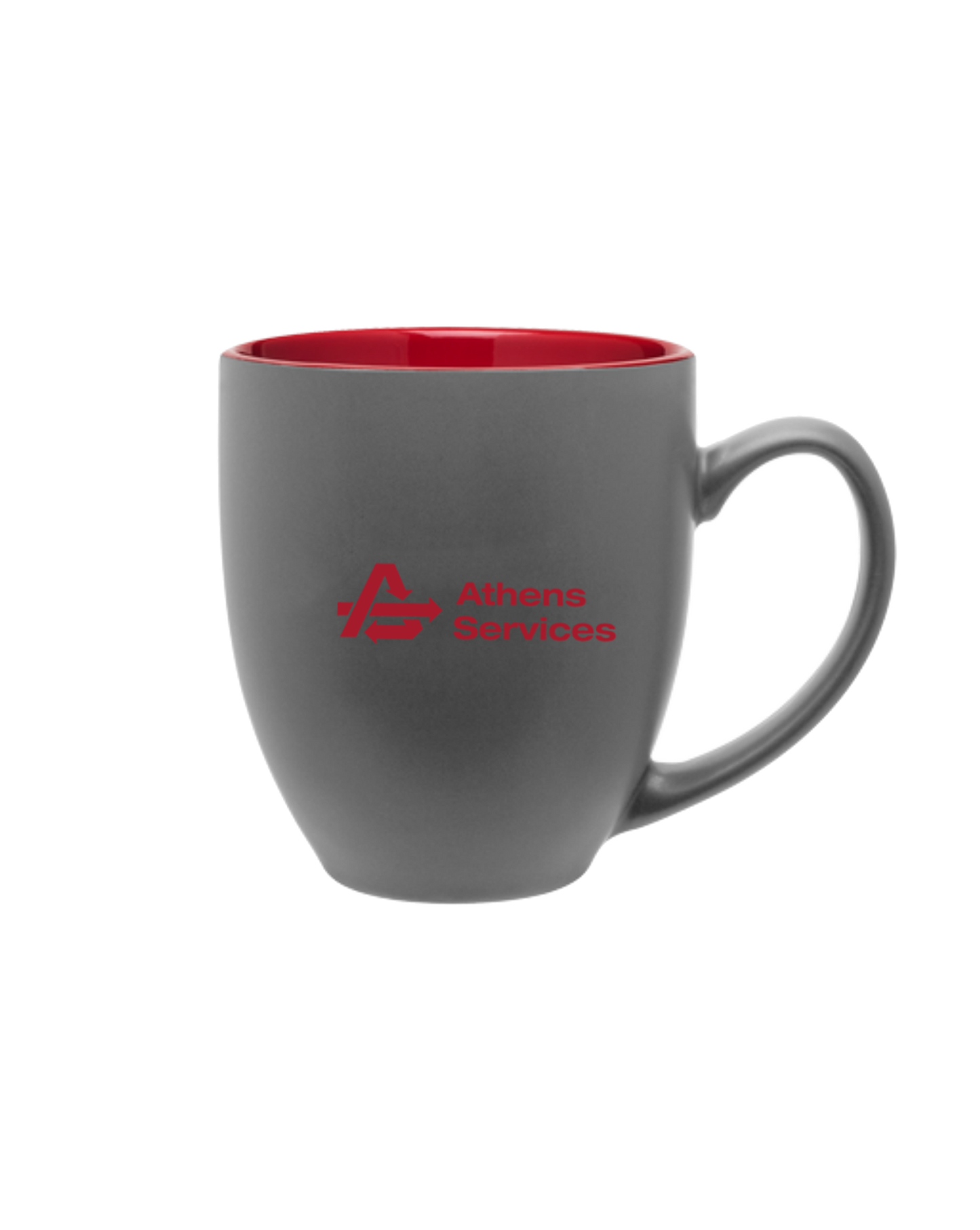 Athens - Coffee Mug - Red inside