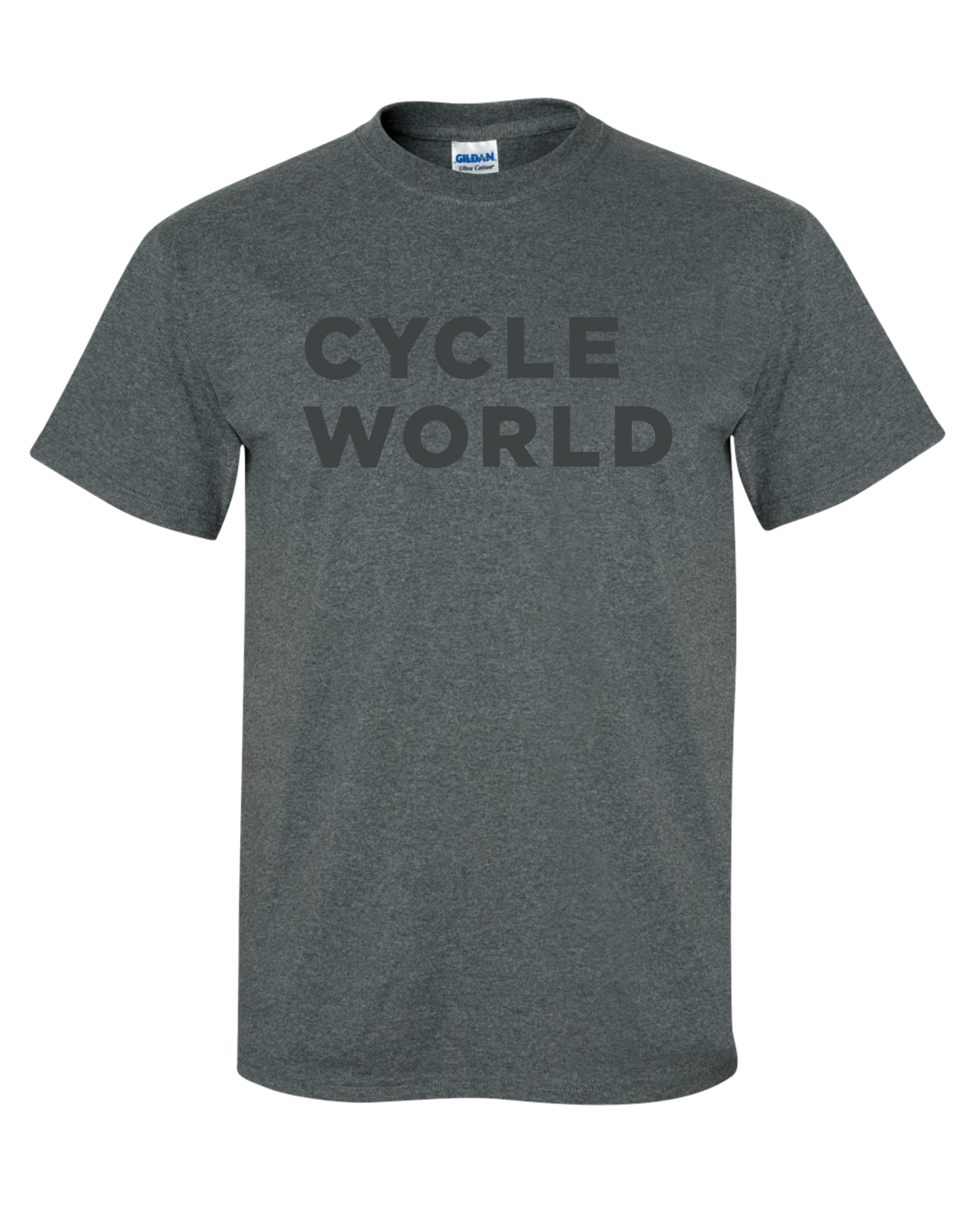 BONNIER - CYCLE WORLD T-SHIRT (Dark Heather)