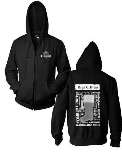 Wirtshaus - Brat & Brau Zip Hoodie
