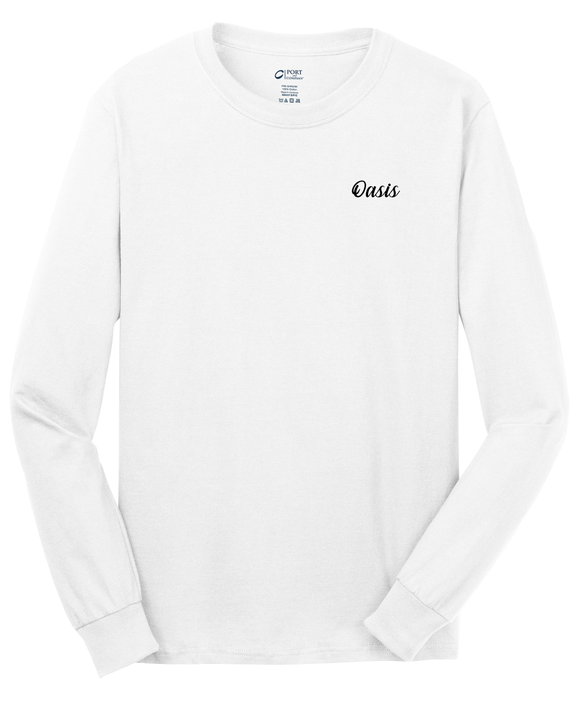 Oasis - Mens - Port & Company® - Long Sleeve Core Cotton Tee