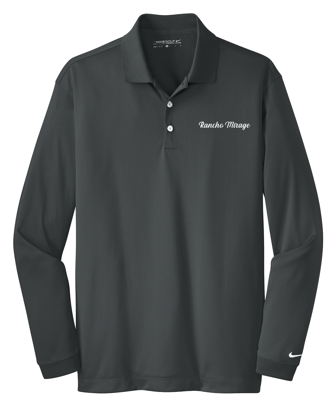 Rancho Mirage - Mens - Nike Long Sleeve Dri-FIT Stretch Tech Polo