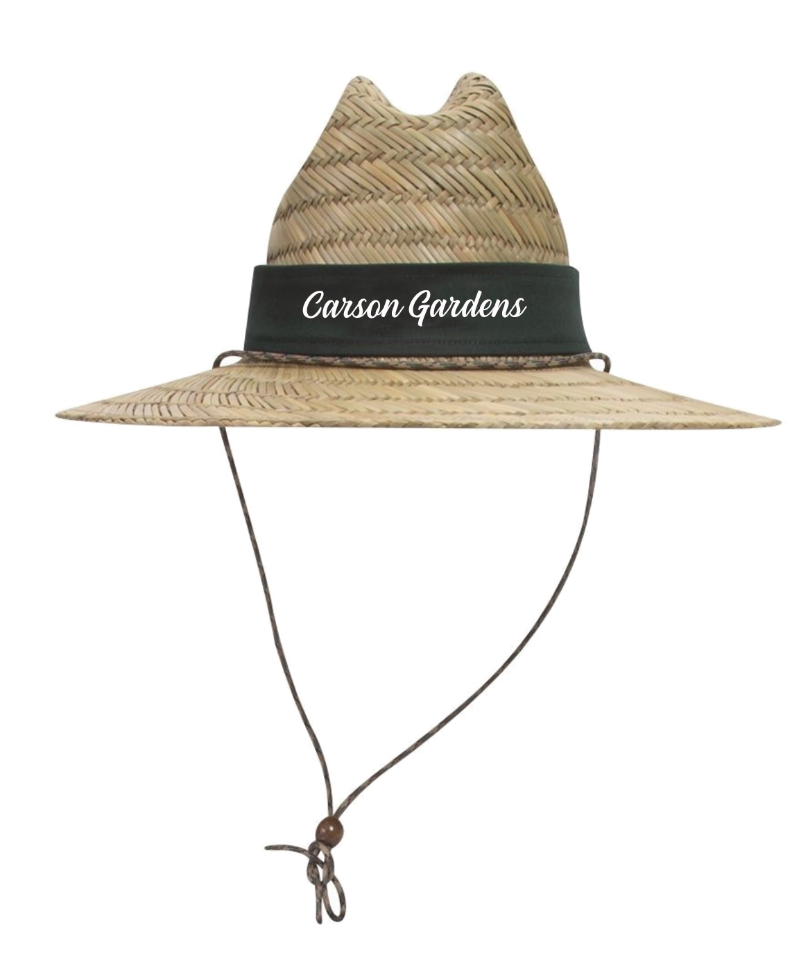 Carson Gardens - Natural Straw Lifeguard Hat