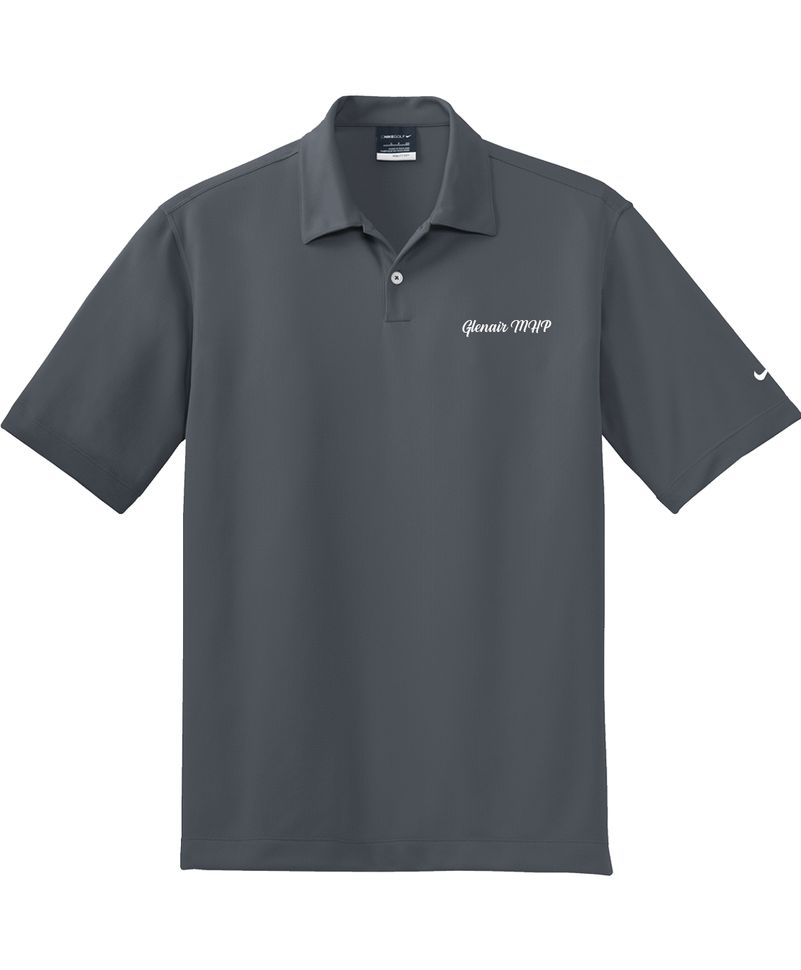 Glenair MHP Mens Nike Dri FIT Pebble Texture Polo Merchwide Inc