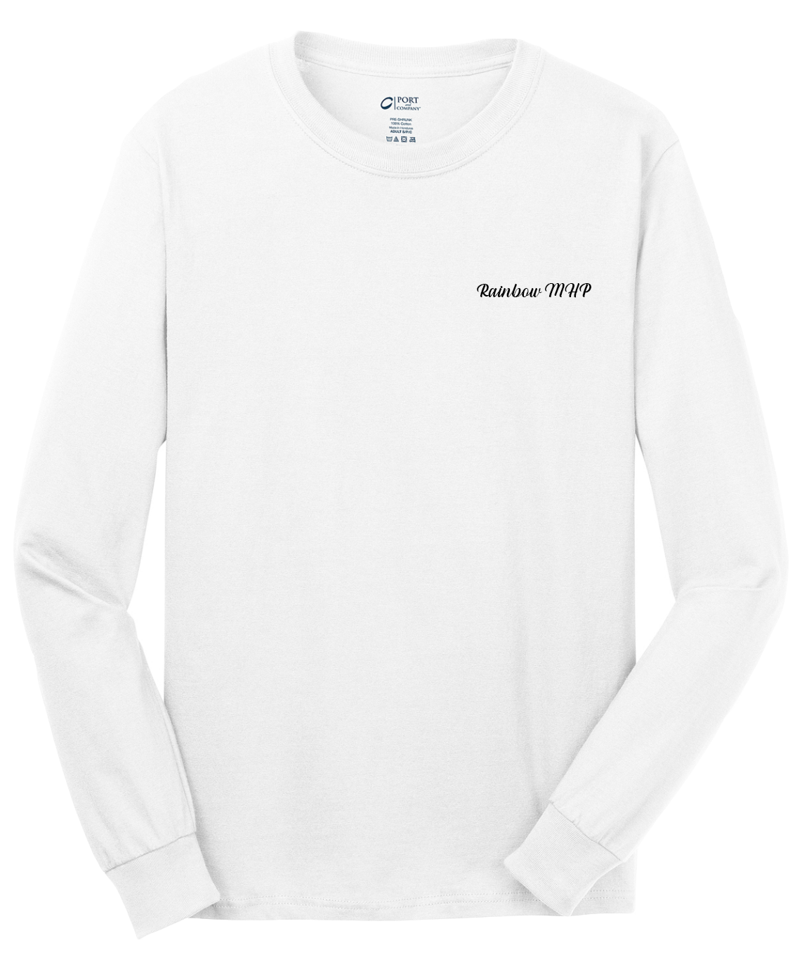 Rainbow MHP - Mens - Port & Company® - Long Sleeve Core Cotton Tee