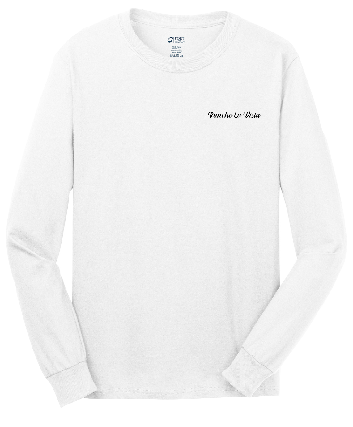 Rancho La Vista - Mens - Port & Company® - Long Sleeve Core Cotton Tee