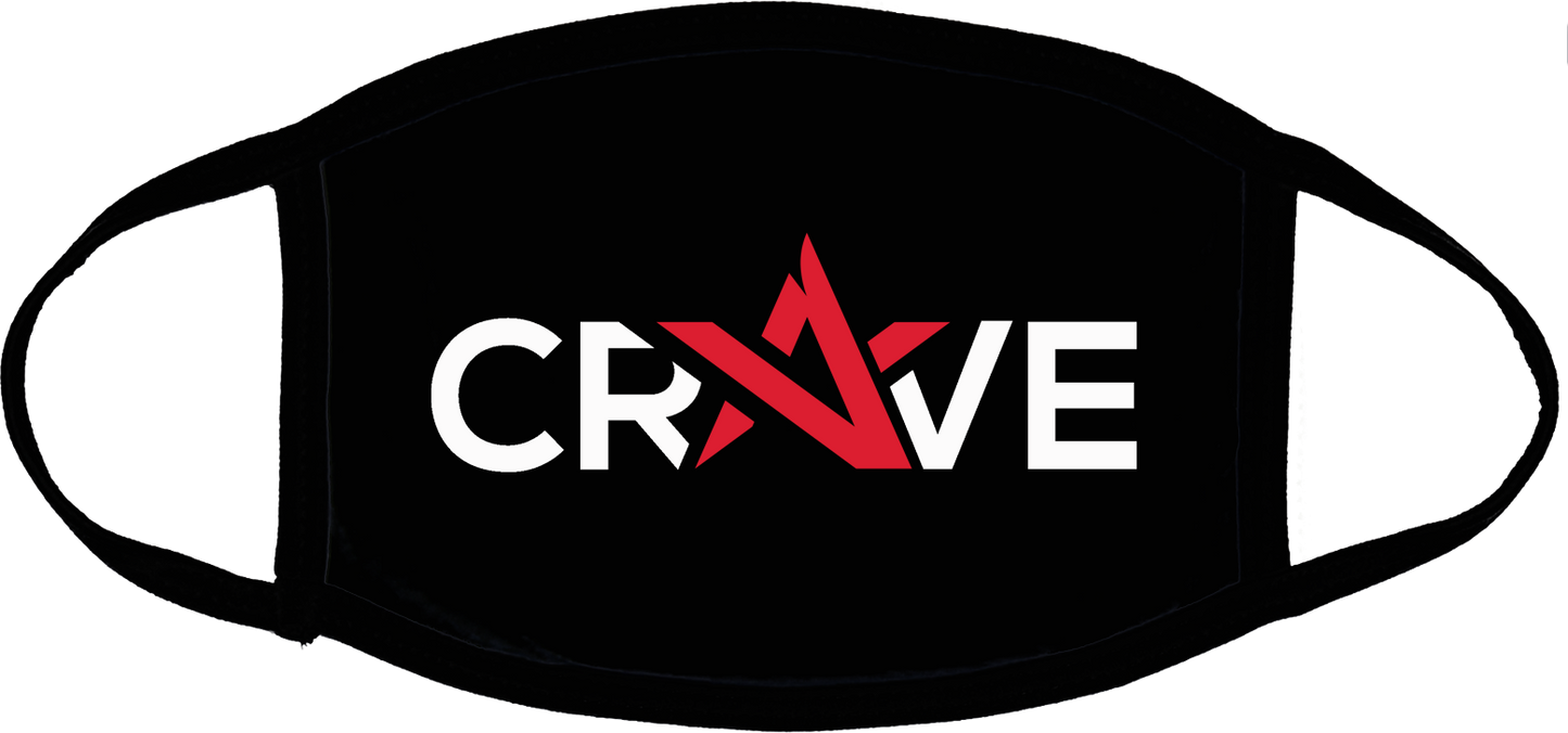 Crave Sublimated FaceMask - Full Color