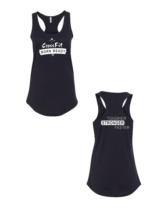 CFBR Ladies Tank (Banner Logo - White)