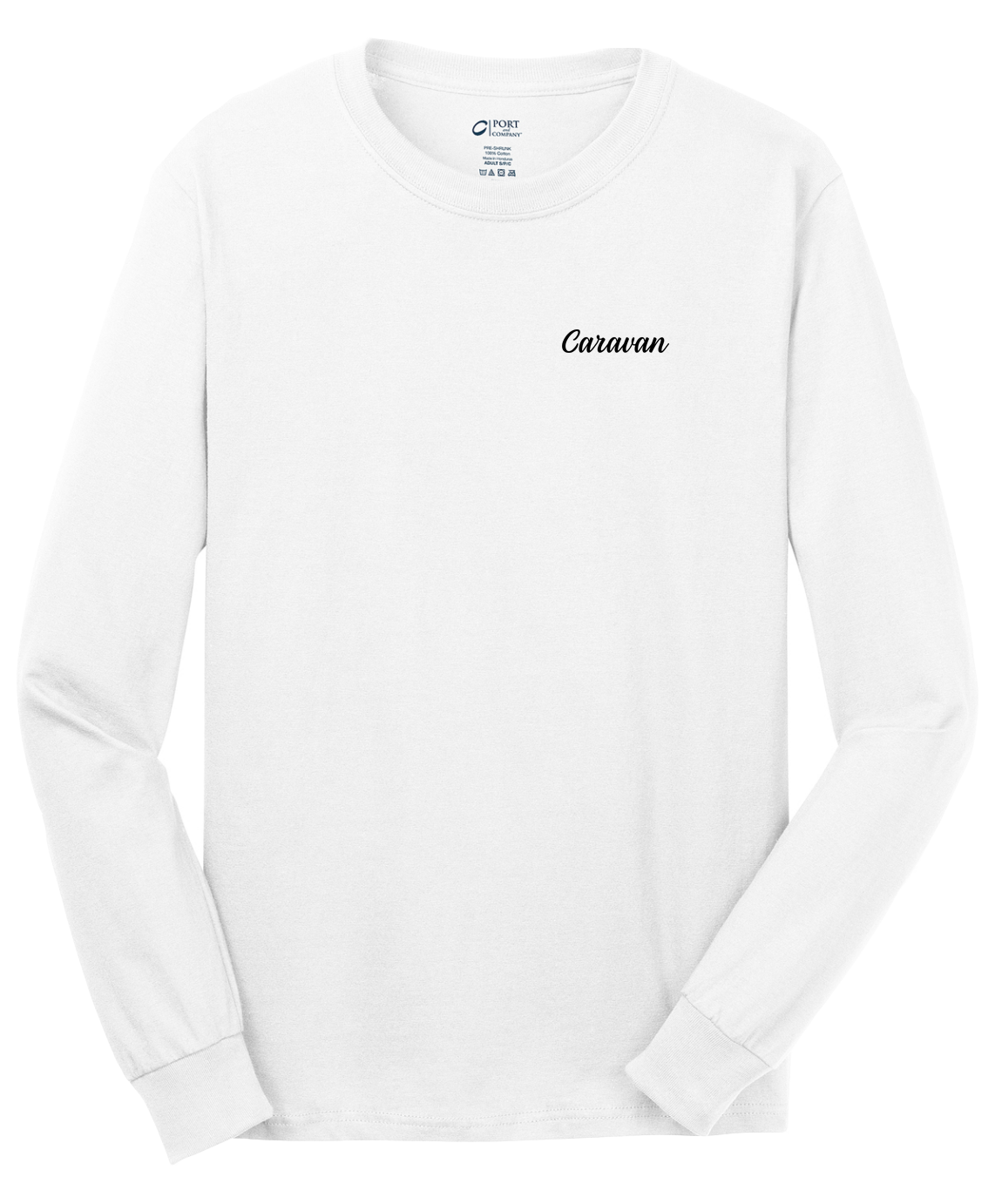 Caravan - Mens - Port & Company® - Long Sleeve Core Cotton Tee