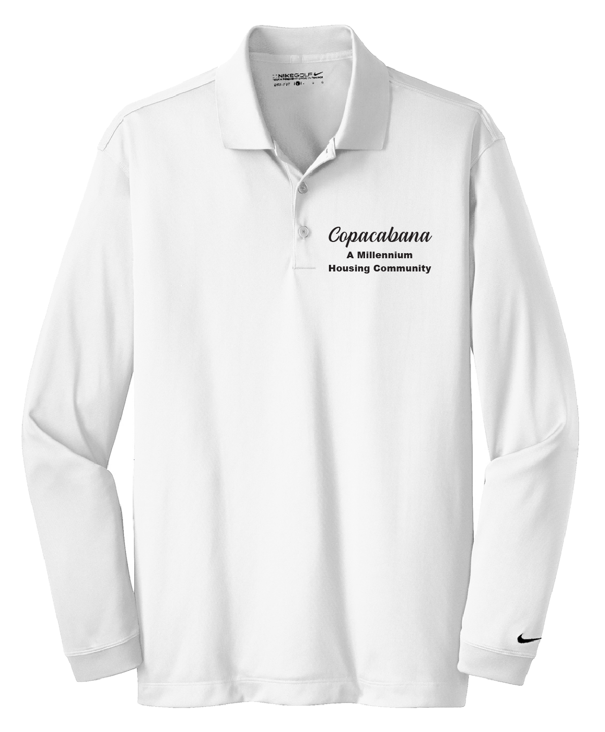 Copacabana - Mens - Nike Long Sleeve Dri-FIT Stretch Tech Polo