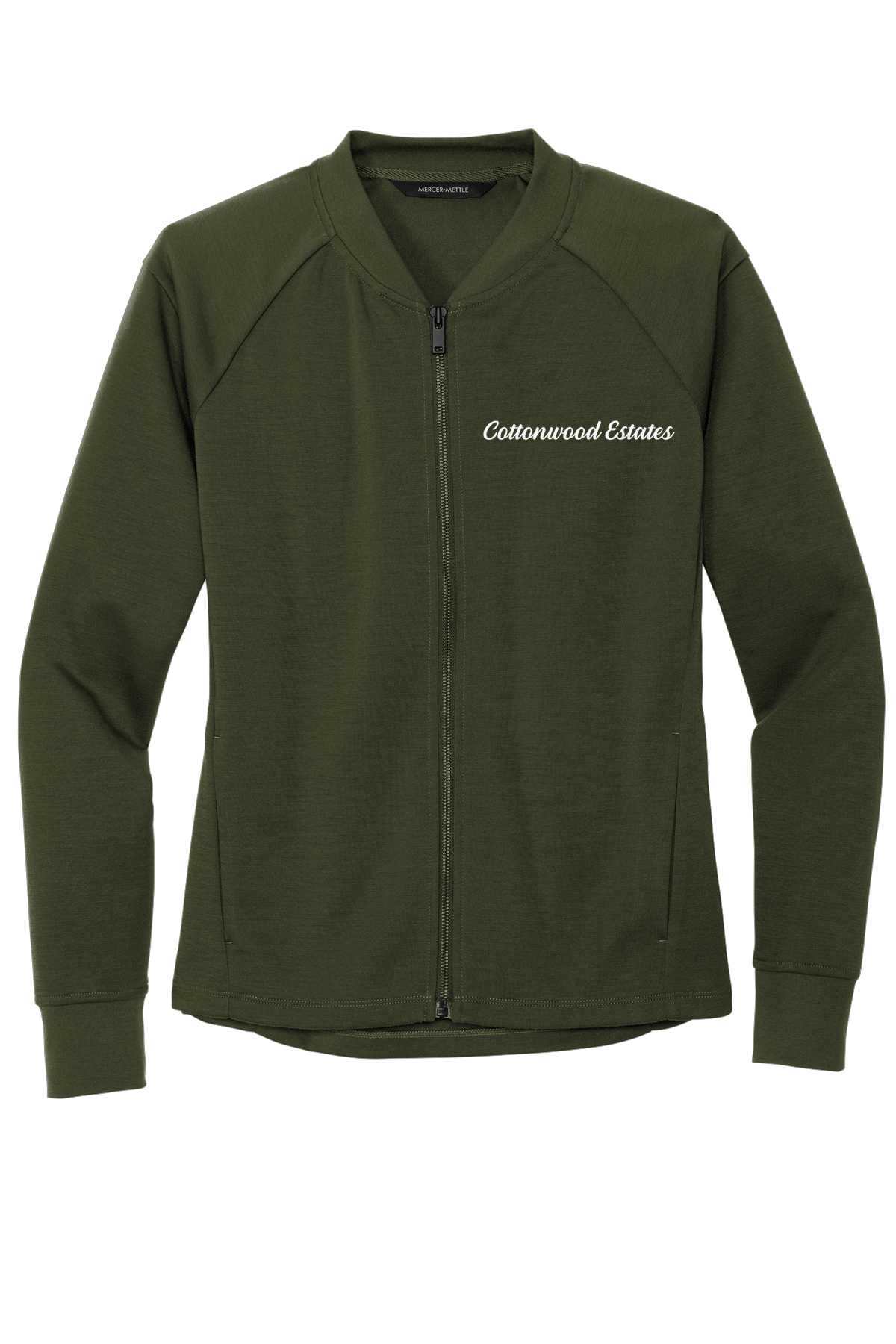 Cottonwood Estates - MERCER+METTLE™ Women's Double-Knit Bomber