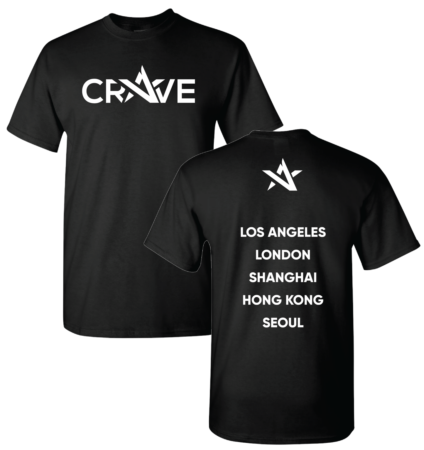 Crave - Tee (Black) v2