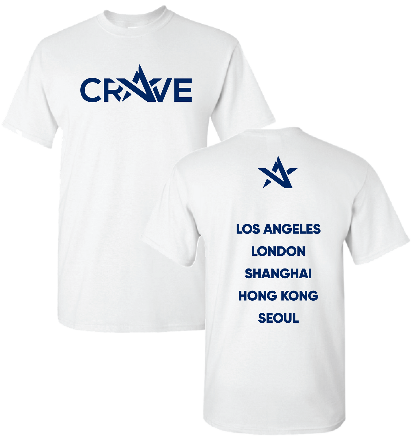Crave - Tee (White) v2