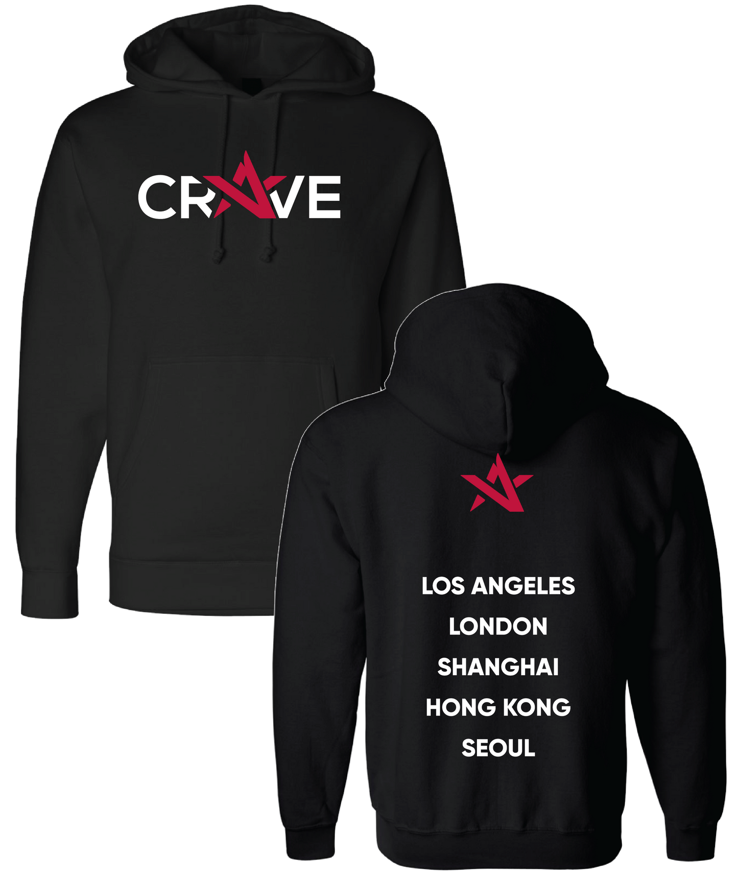 Crave - Black Hoodie