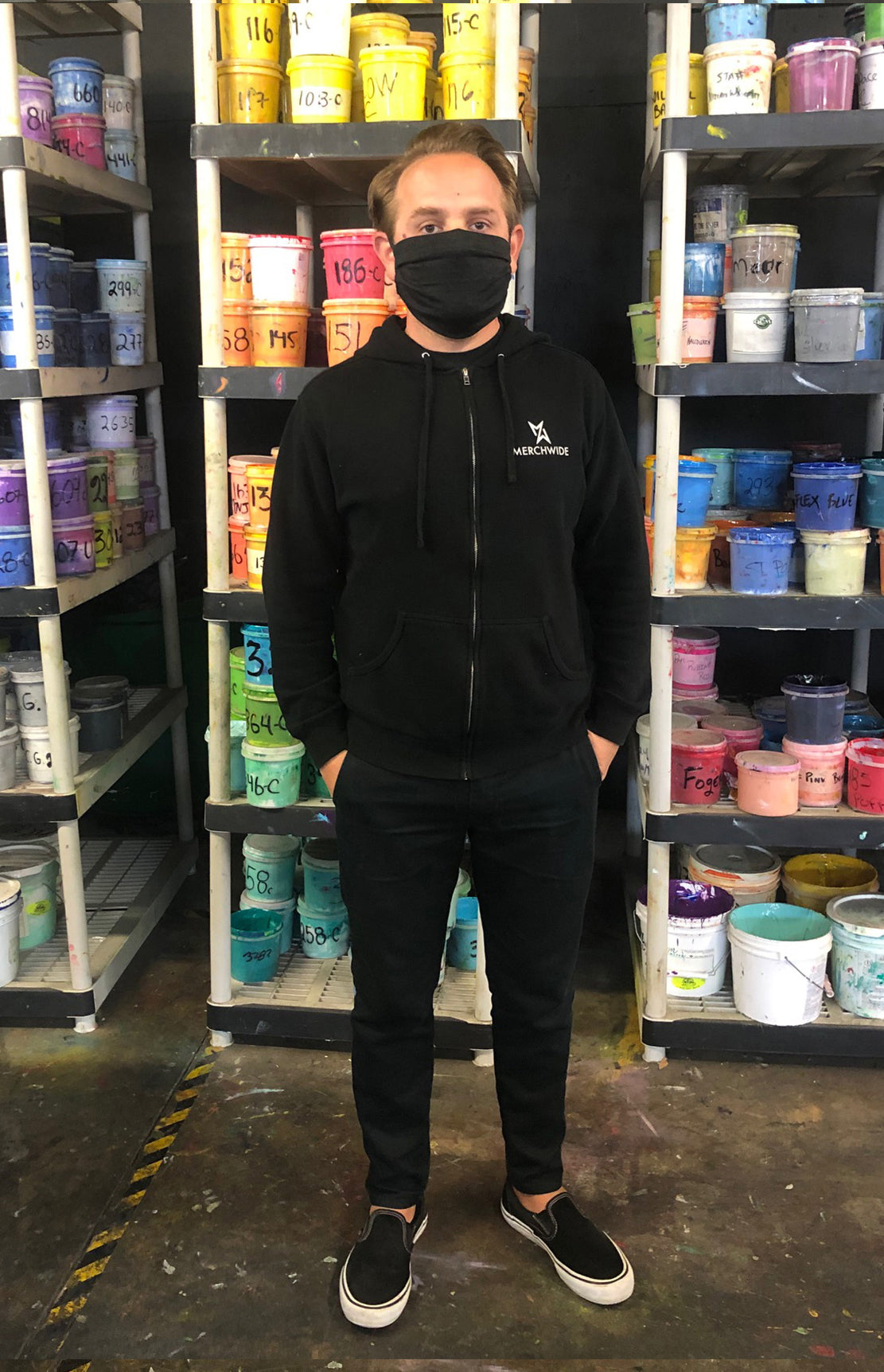 T-Shirt FaceMask - w Elastic
