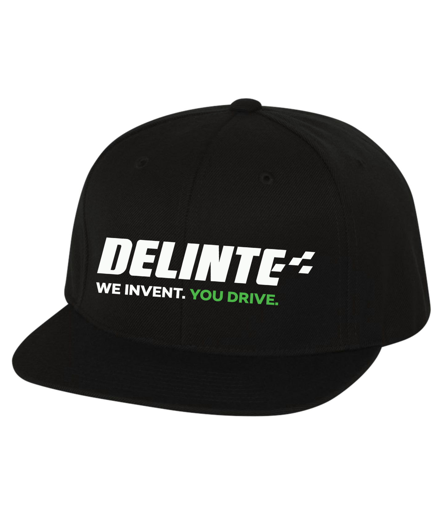 Delinte - Wool Snapback - Black