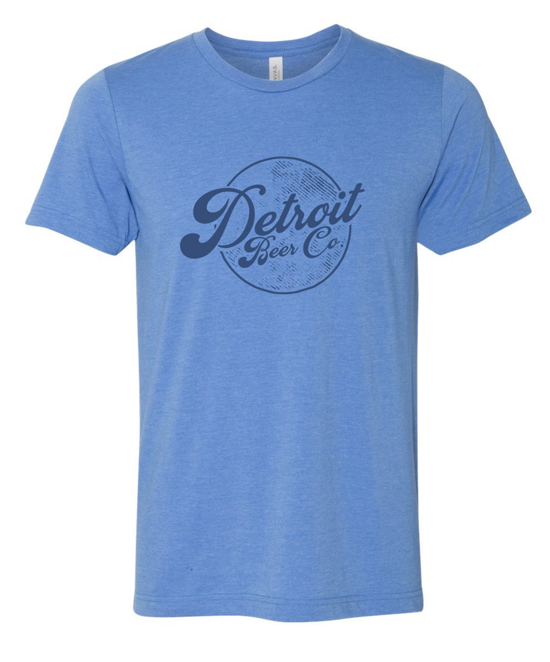Detroit Beer Co. - Grunge Circle Tee (Blue)
