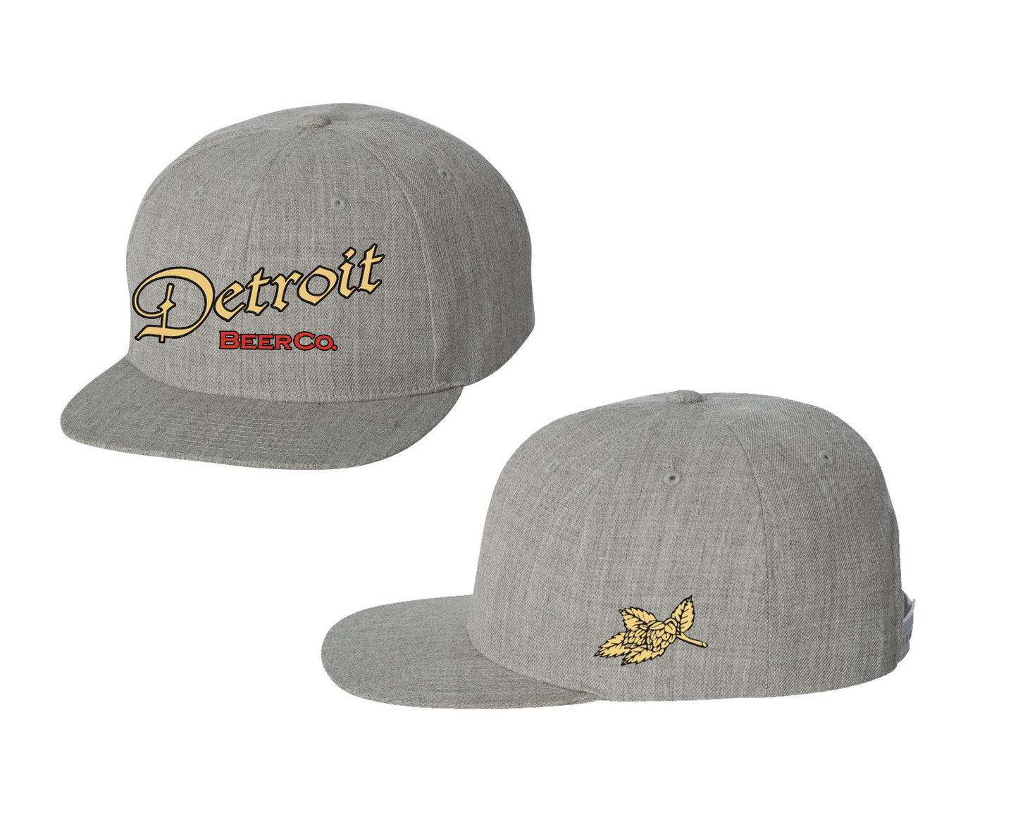 Detroit Beer Co. - Logo Snapback (Grey)