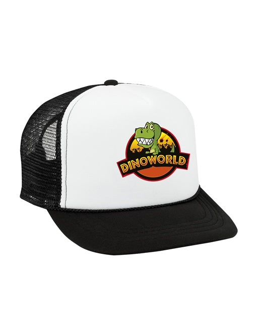 Dinoworld Mesh Hat - Black/White