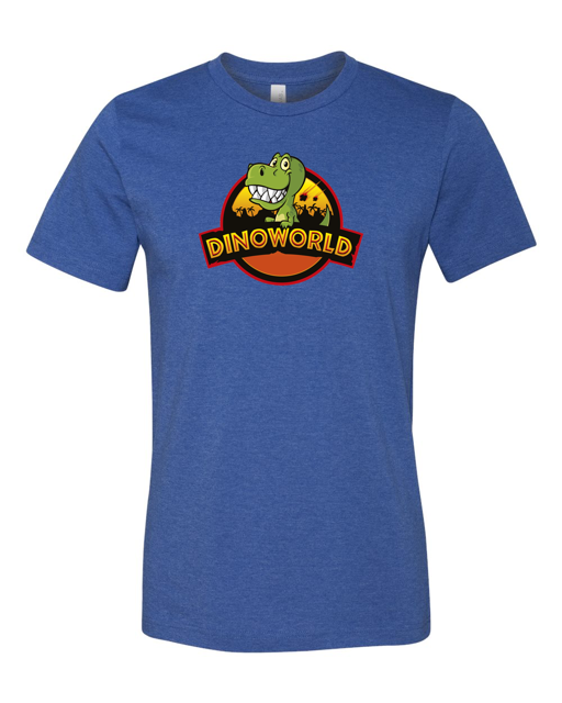Dinoworld Tee - Heather Royal