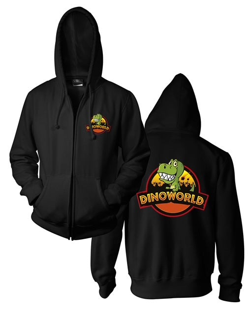 Dinoworld Zip Hoodie