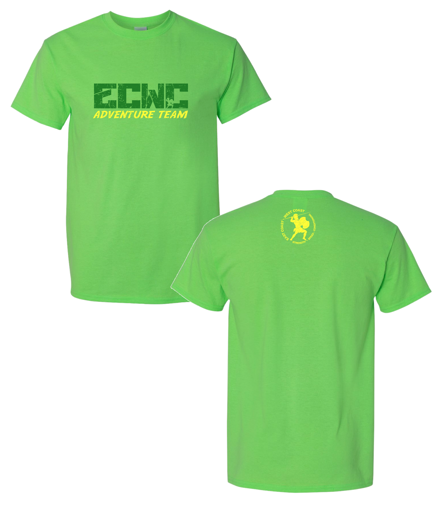 Men’s ECWC Adventure Team Tee (Lime)
