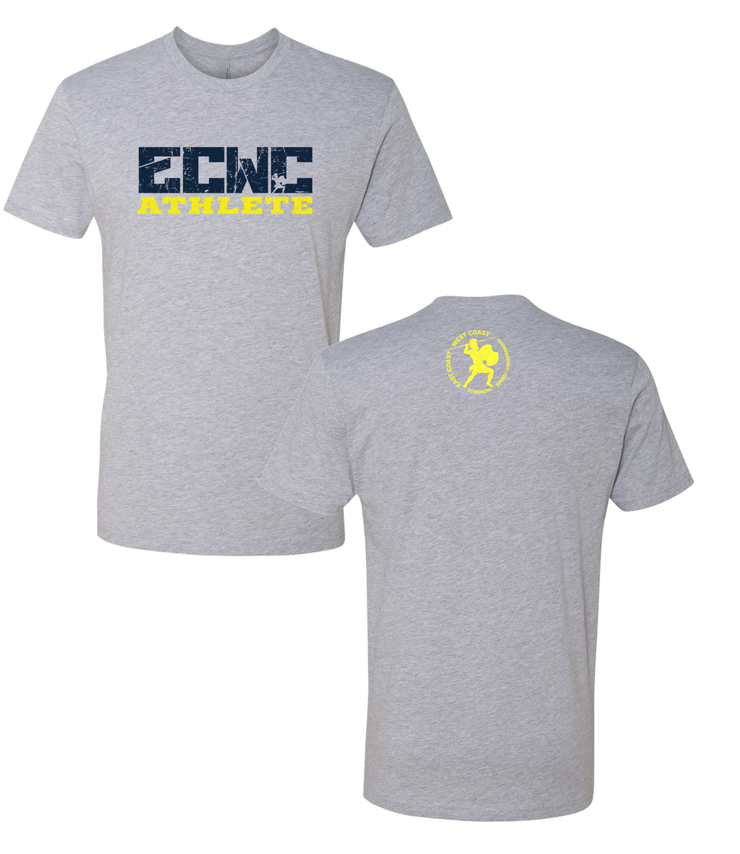 Men’s ECWC Athlete Tee (Heather Grey)