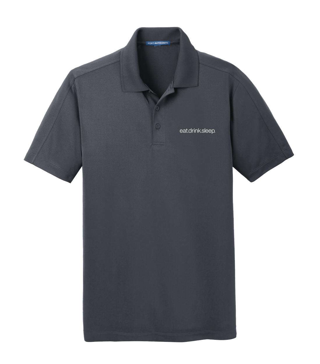 EDS - Port Authority® Diamond Jacquard Polo (Graphite)