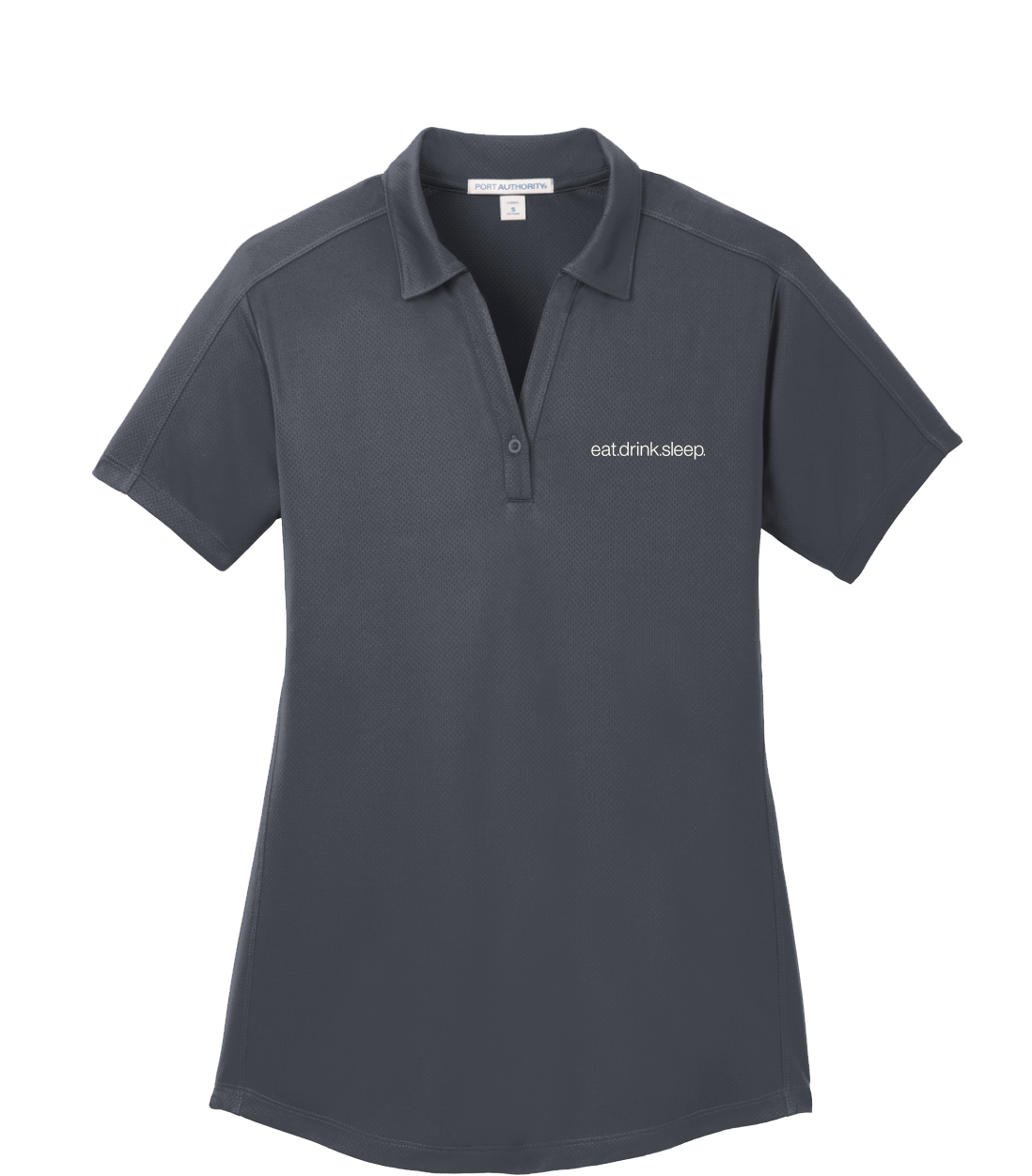 EDS - Port Authority® Ladies Diamond Jacquard Polo (Graphite)