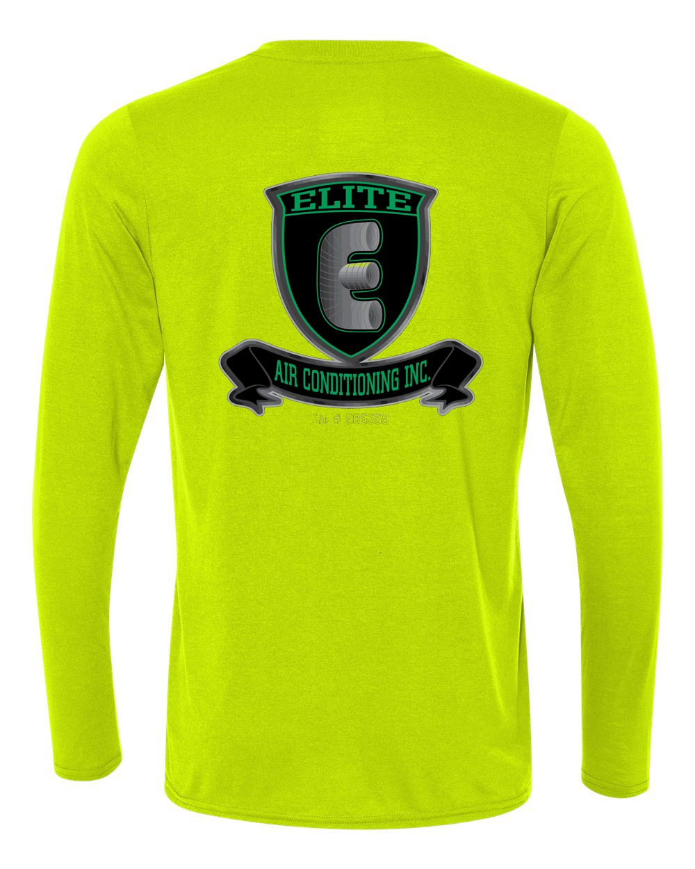 Elite Air Tee - LS Safety Green