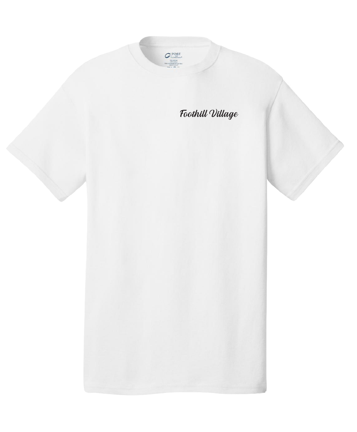 Foothill Village - Mens - Port & Company® - Core Cotton Tee