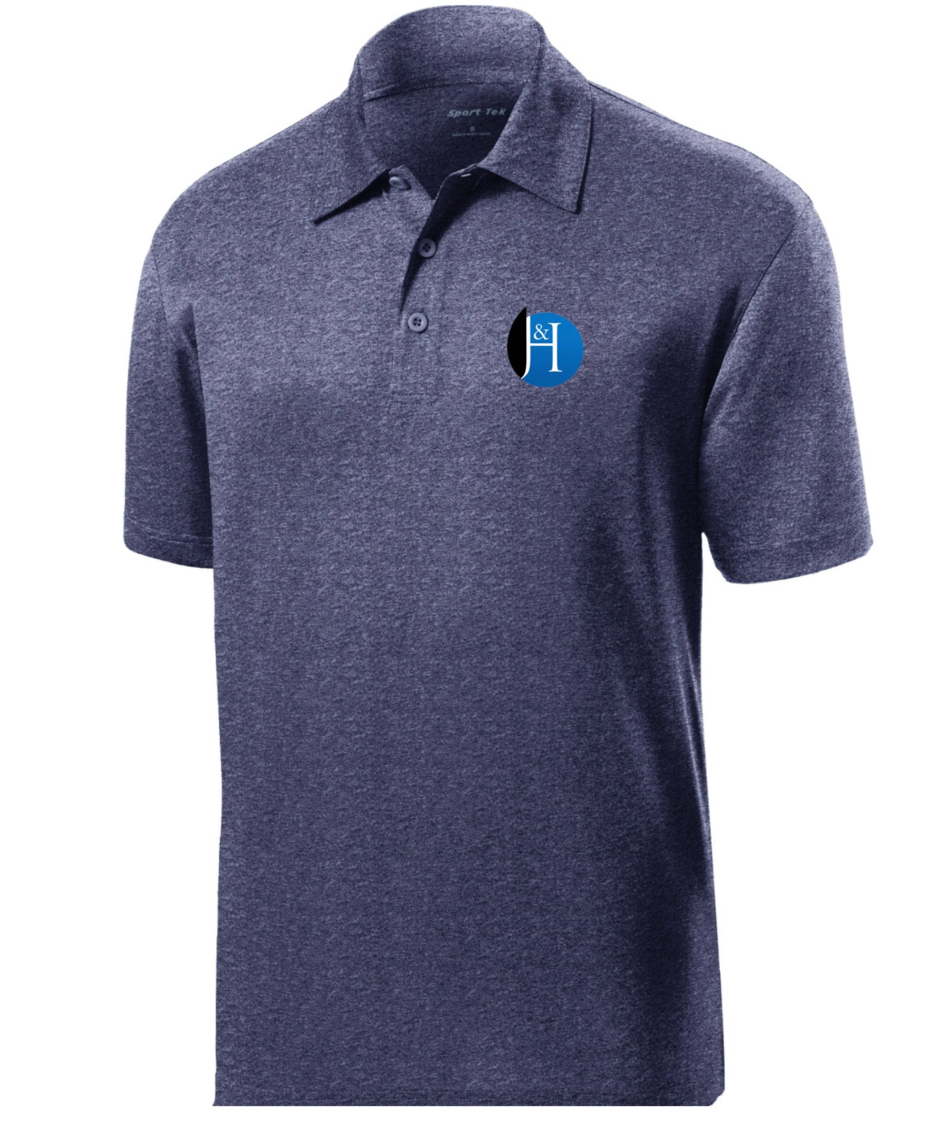 J&H - *New Logo Mens Polo (True Navy Heather)