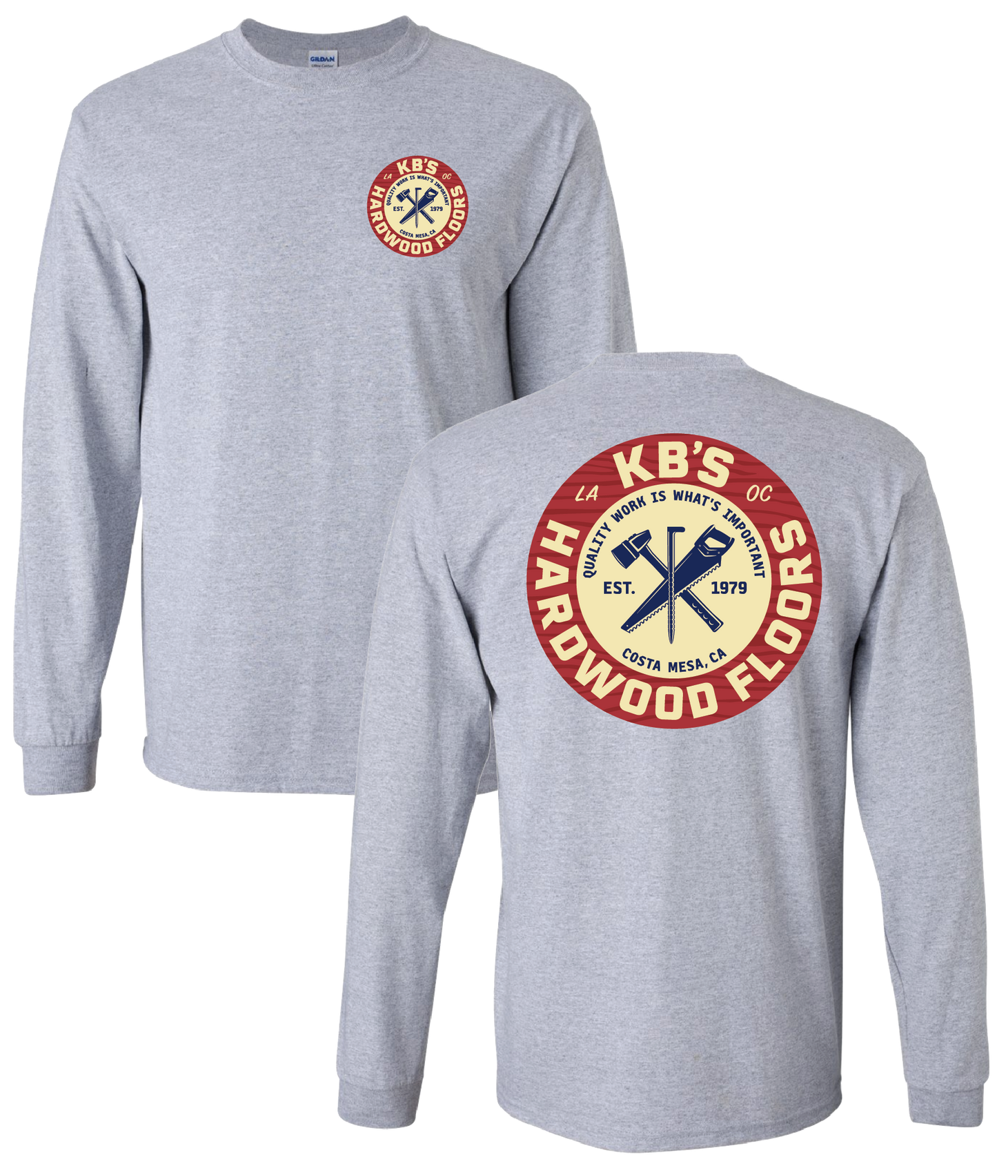 KB Wood floor Longsleeve Tee