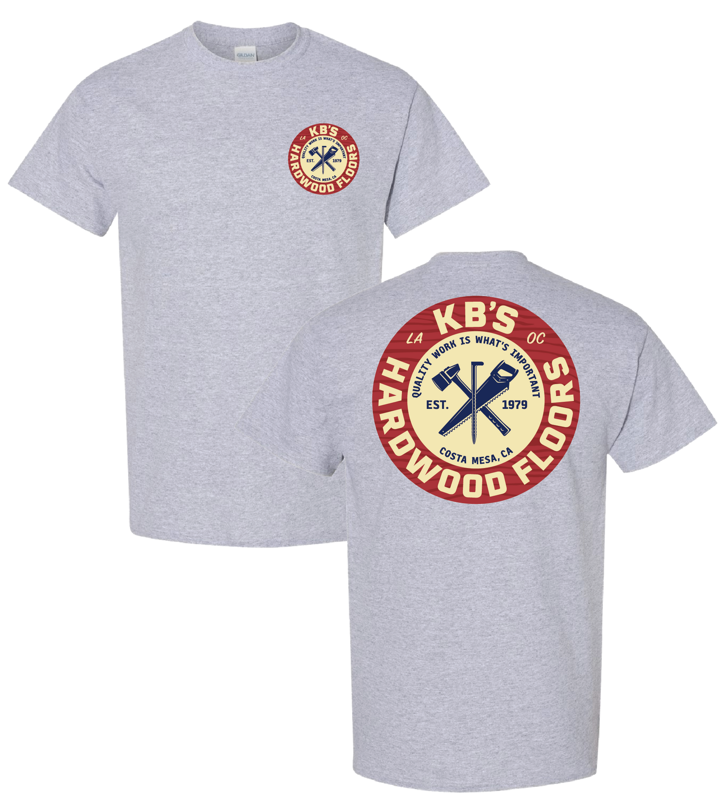 KB Wood floor Tee