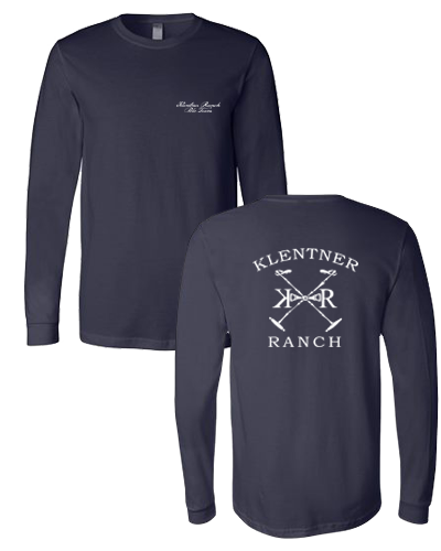 K.R. - Logo Longsleeve (Navy)