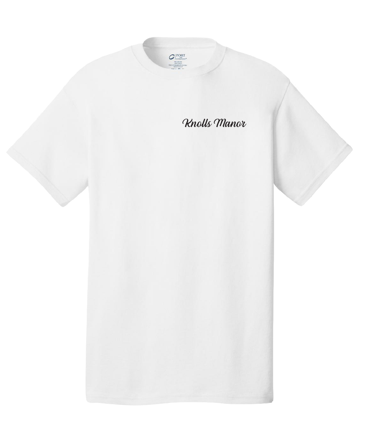 Knolls Manor - Mens - Port & Company® - Core Cotton Tee