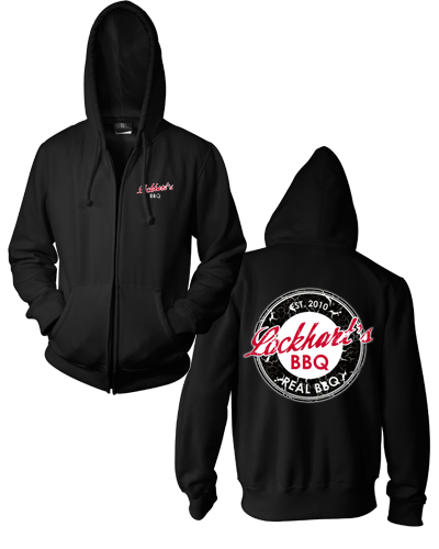 Lockhart's BBQ - Zip Hoodie