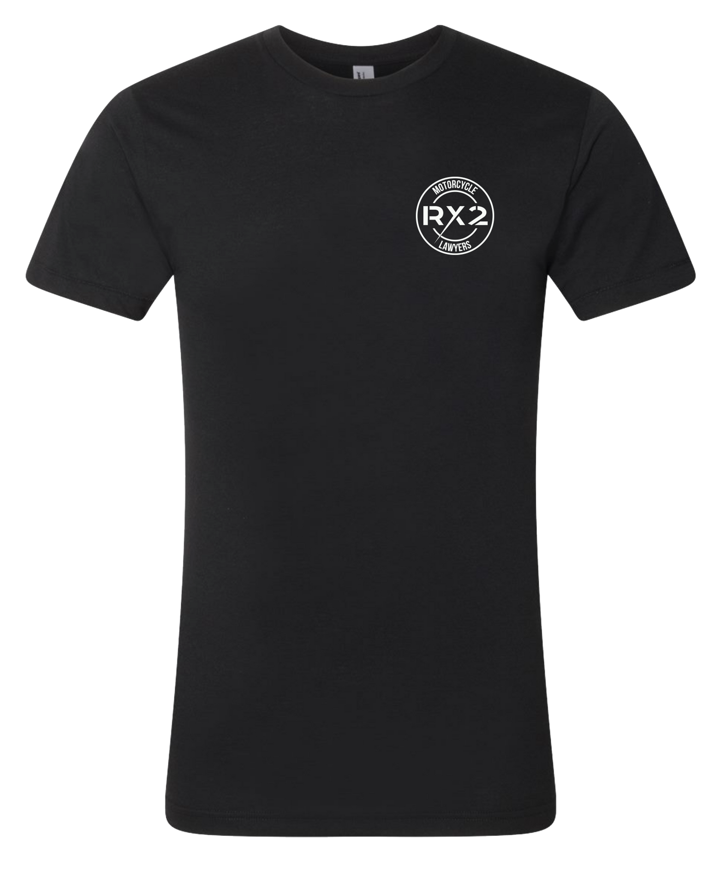 RX2 - Logo Tee - (American Apparel 50/50) Black