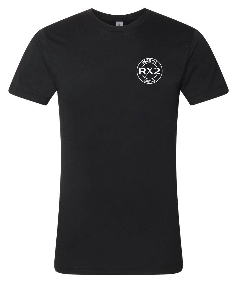 RX2 - Logo Tee - (American Apparel 50/50) Black